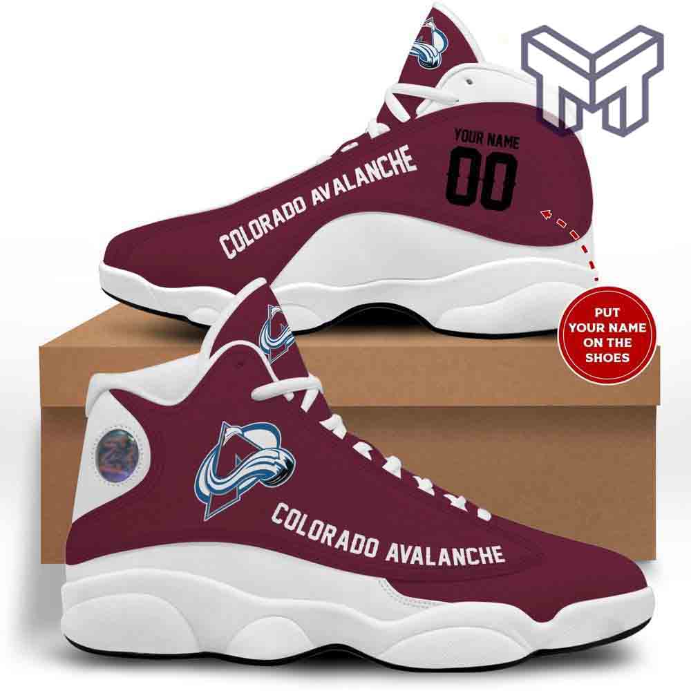 Personalized Colorado Avalanche JD13 Sneakers Shoes for Men & Women | Custom Fan Gift