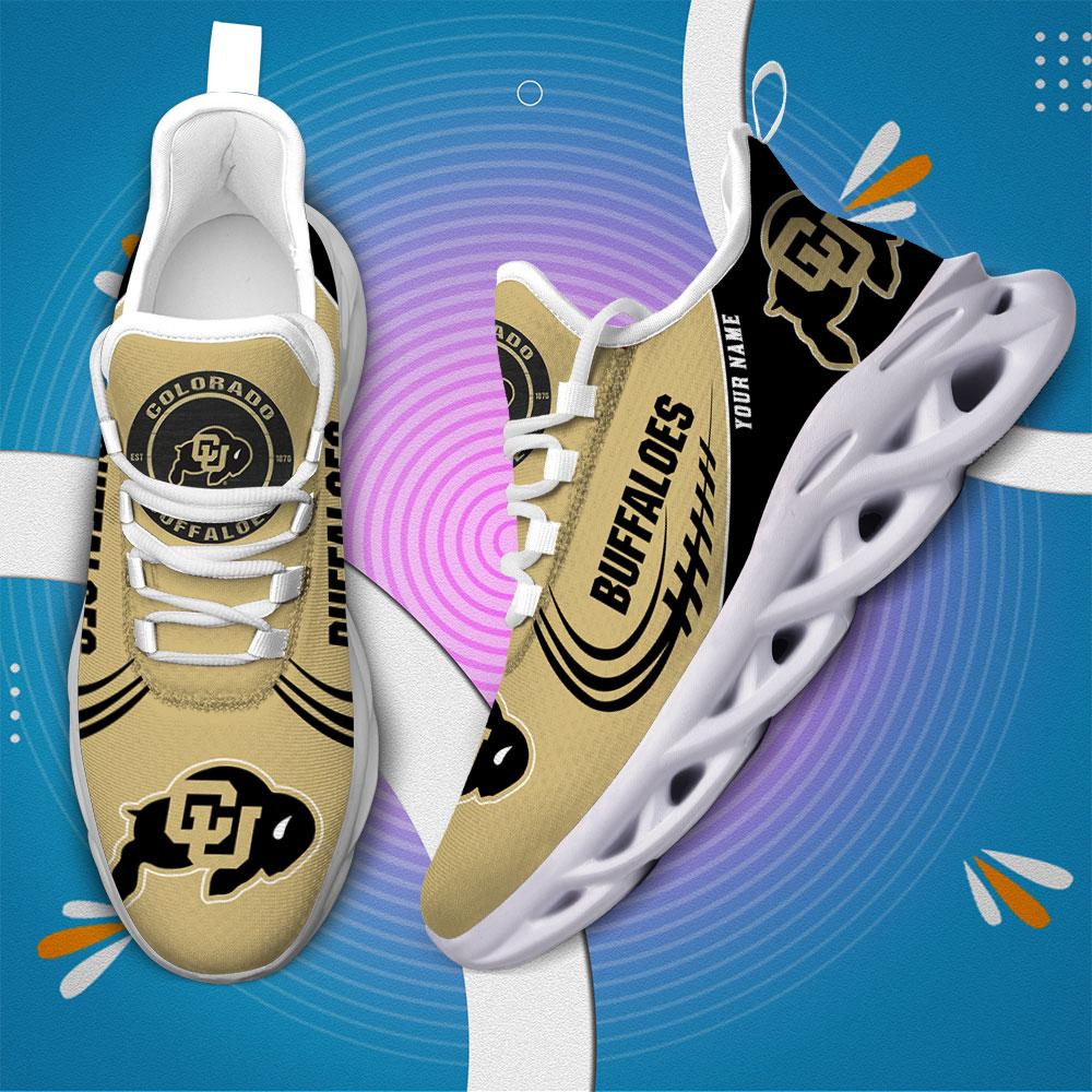 Personalized Colorado Buffaloes Max Soul Shoes Sneakers for Men And Women – Casual Shoes, Streetwear Shoes - Image 4