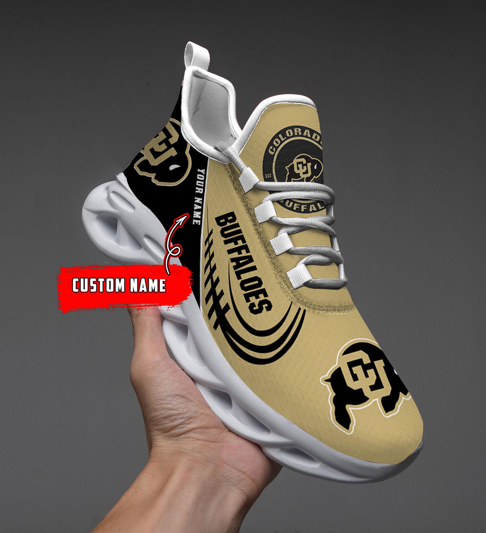 Personalized Colorado Buffaloes Max Soul Shoes Sneakers for Men And Women – Casual Shoes, Streetwear Shoes