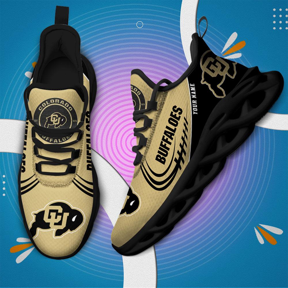 Personalized Colorado Buffaloes Max Soul Shoes Sneakers for Men And Women – Casual Shoes, Streetwear Shoes - Image 3