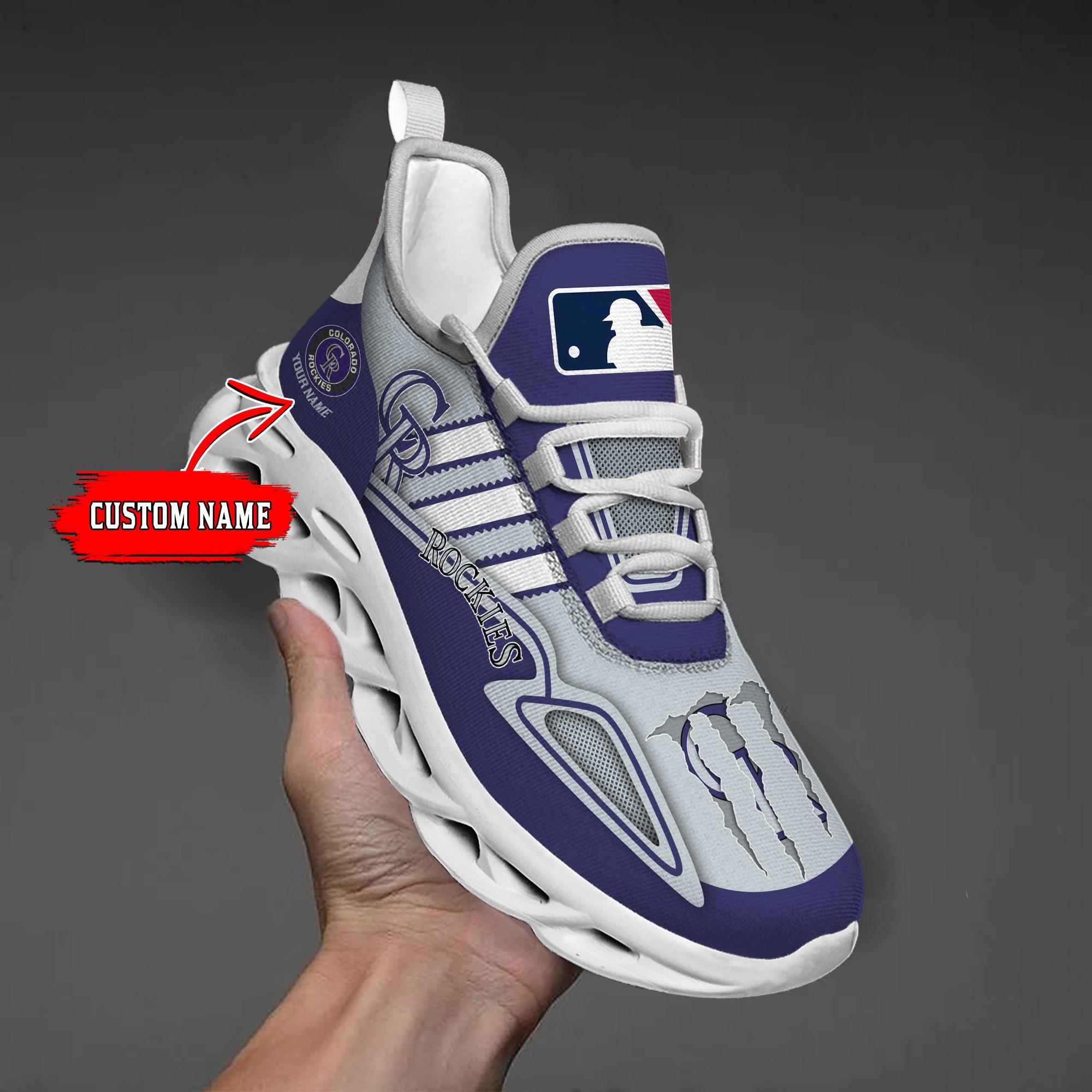 Personalized Colorado Rockies Max Soul Shoes Sneakers for Men And Women – MLB Baseball Fan Shoes, Team Sneakers