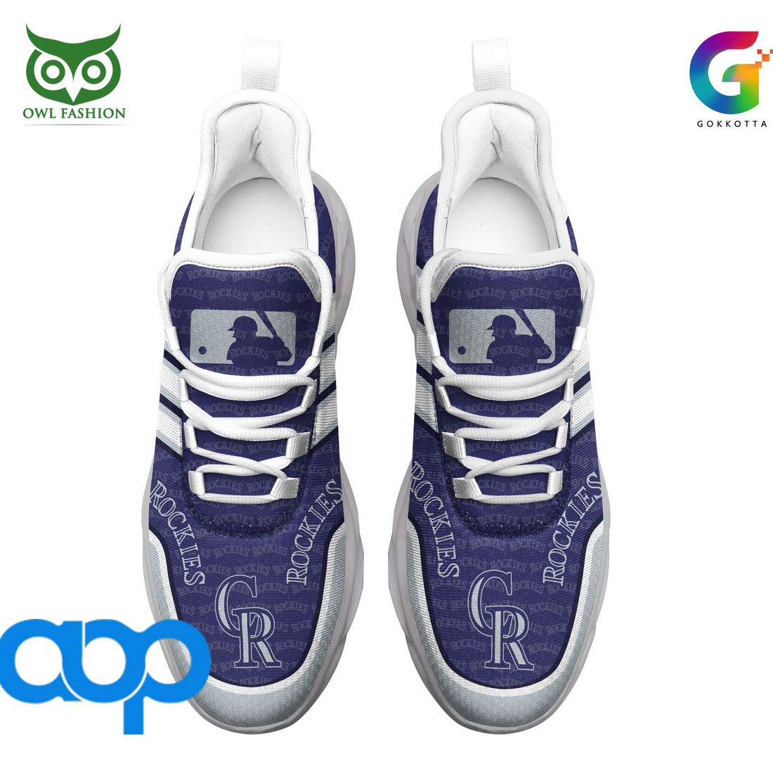Personalized Colorado Rockies Max Soul Shoes Sneakers for Men And Women – MLB Baseball Fan Shoes, Team Sneakers - Image 6