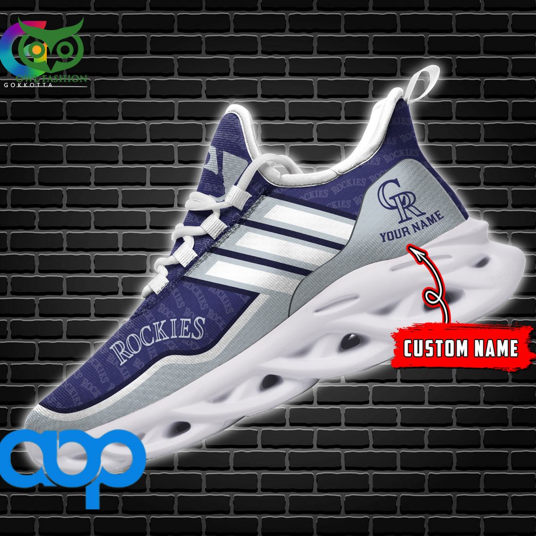 Personalized Colorado Rockies Max Soul Shoes Sneakers for Men And Women – MLB Baseball Fan Shoes, Team Sneakers - Image 4