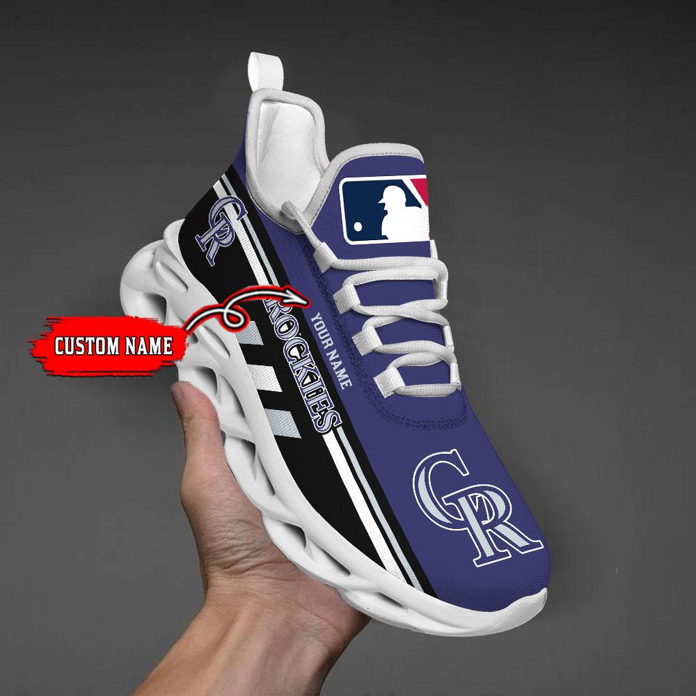 Personalized Colorado Rockies Max Soul Shoes Sneakers for Men And Women – MLB Baseball Fan Shoes, Team Sneakers