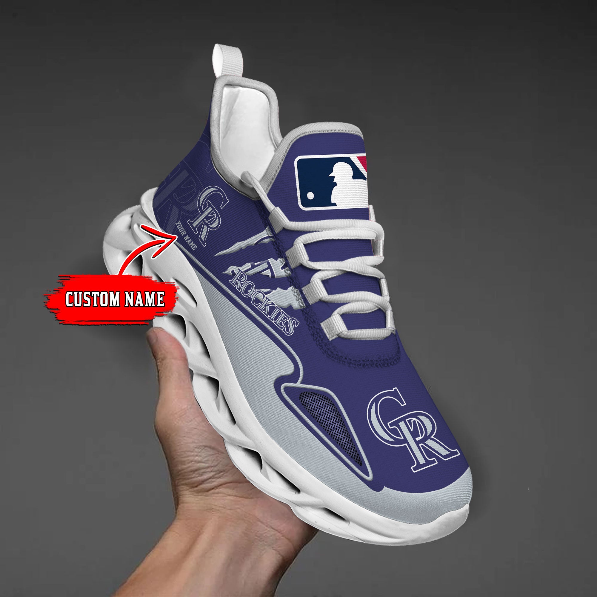 Personalized Colorado Rockies Max Soul Shoes Sneakers for Men And Women – MLB Baseball Fan Shoes, Team Sneakers