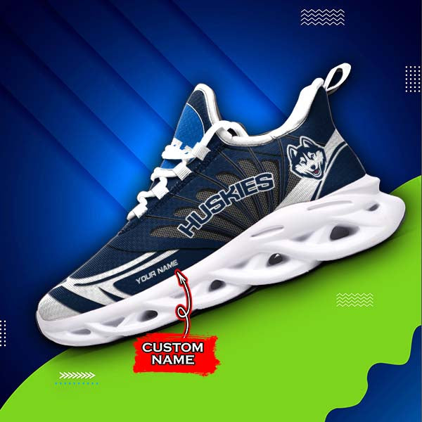 Personalized Connecticut Huskies NCAA Max Soul Shoes Sneakers for Men And Women – NCAA Fan Shoes, Team Sneakers - Image 3