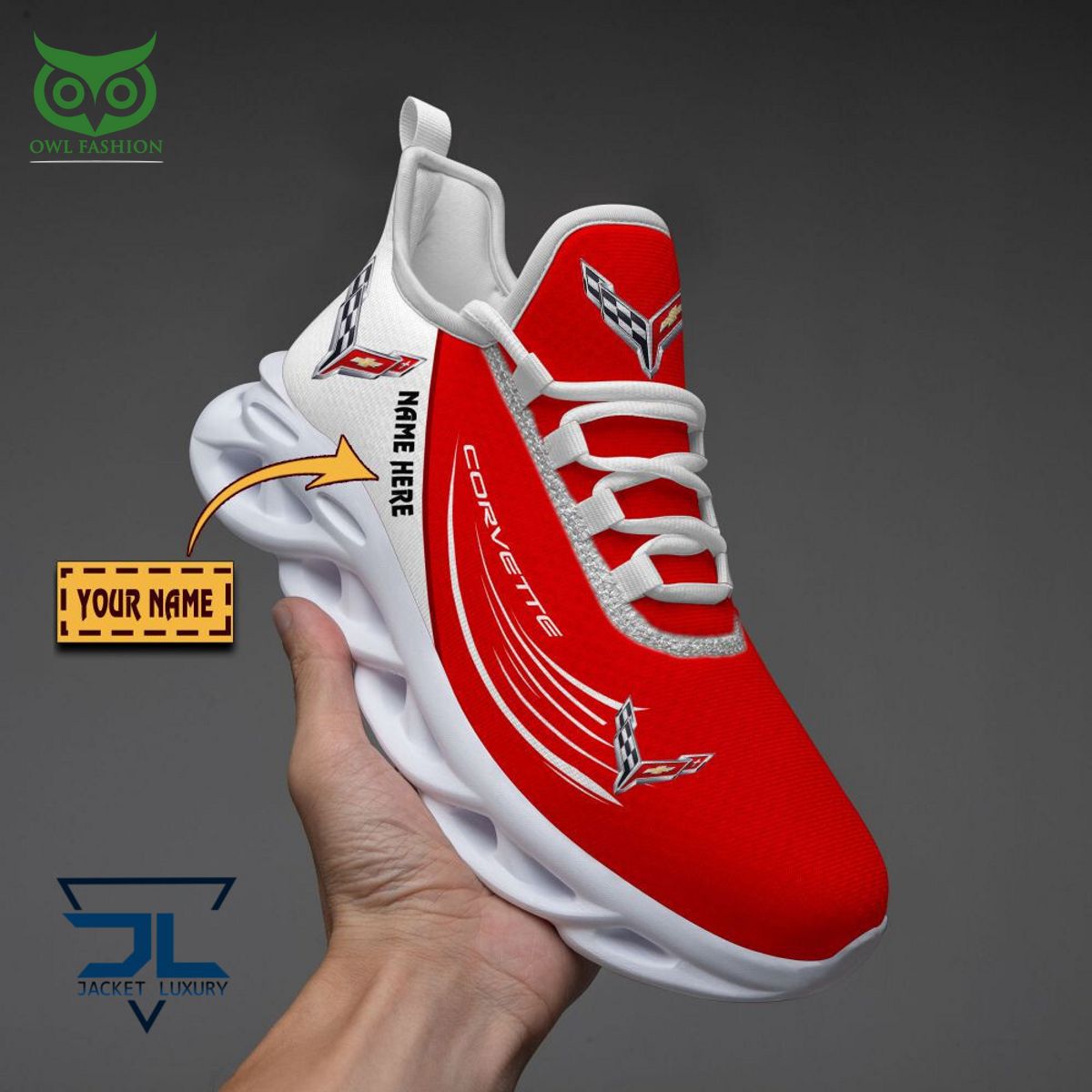 Personalized Corvette Max Soul Shoes Sneakers for Men And Women – Casual Shoes, Streetwear Shoes