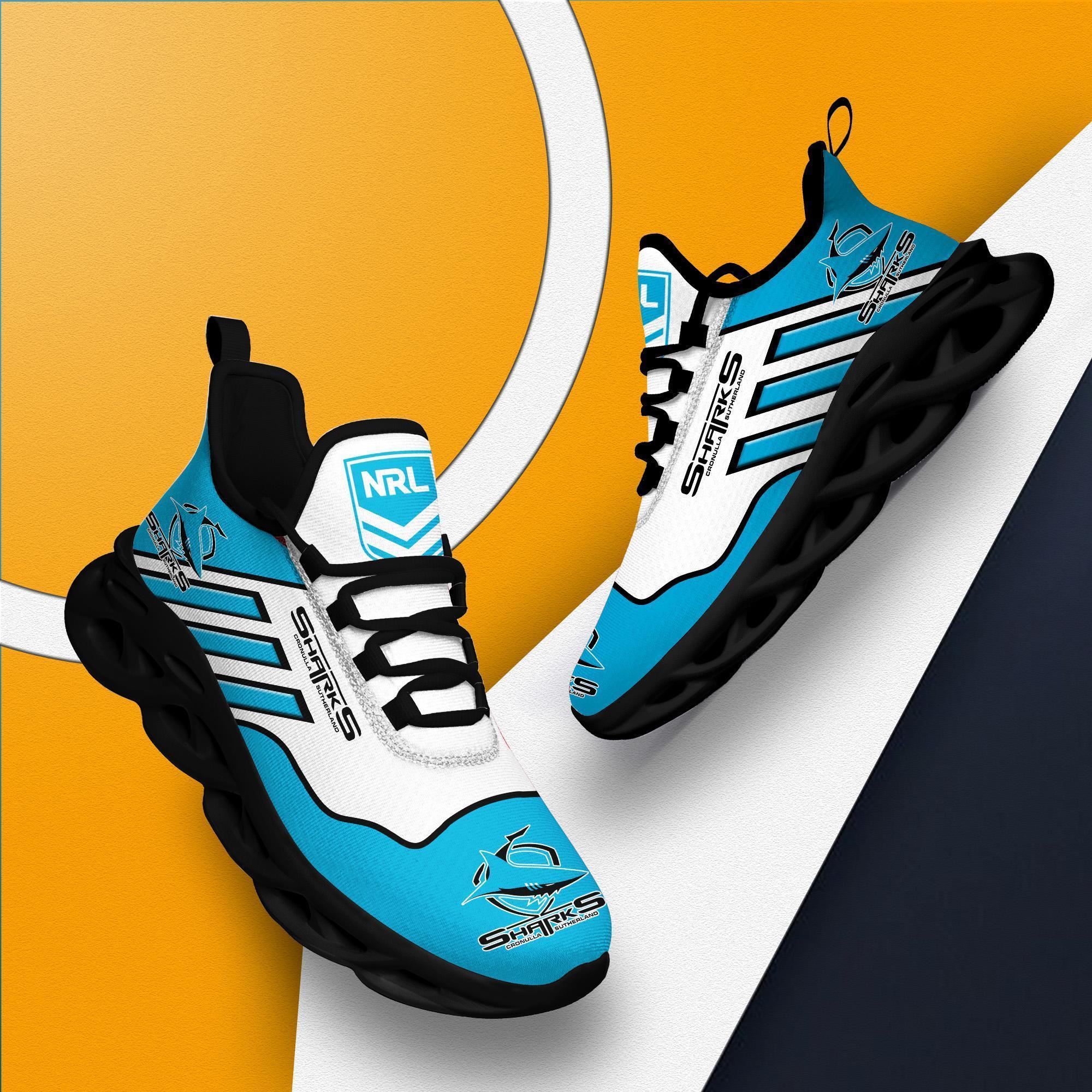 Personalized Cronulla Sharks Max Soul Shoes Sneakers for Men And Women – NHL Hockey Fan Shoes, Team Sneakers - Image 3