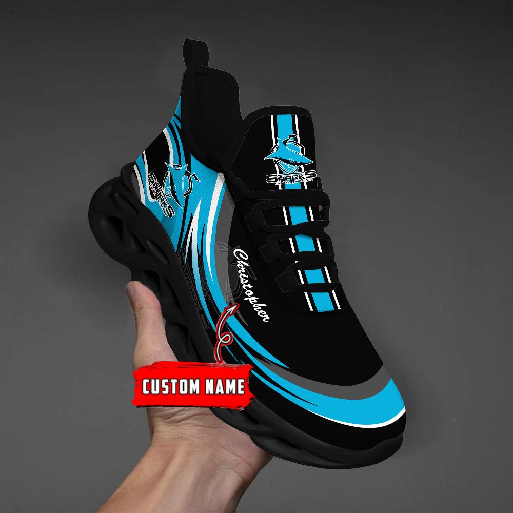 Personalized Cronulla Sharks Max Soul Shoes Sneakers for Men And Women – NHL Hockey Fan Shoes, Team Sneakers - Image 5