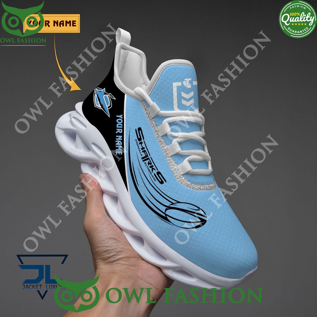Personalized Cronulla Sharks Max Soul Shoes Sneakers for Men And Women – NHL Hockey Fan Shoes, Team Sneakers