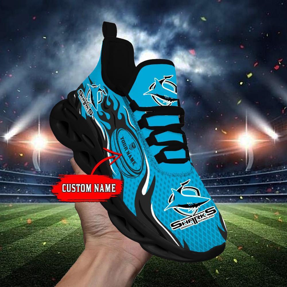 Personalized Cronulla Sharks Max Soul Shoes Sneakers for Men And Women – NHL Hockey Fan Shoes, Team Sneakers - Image 5