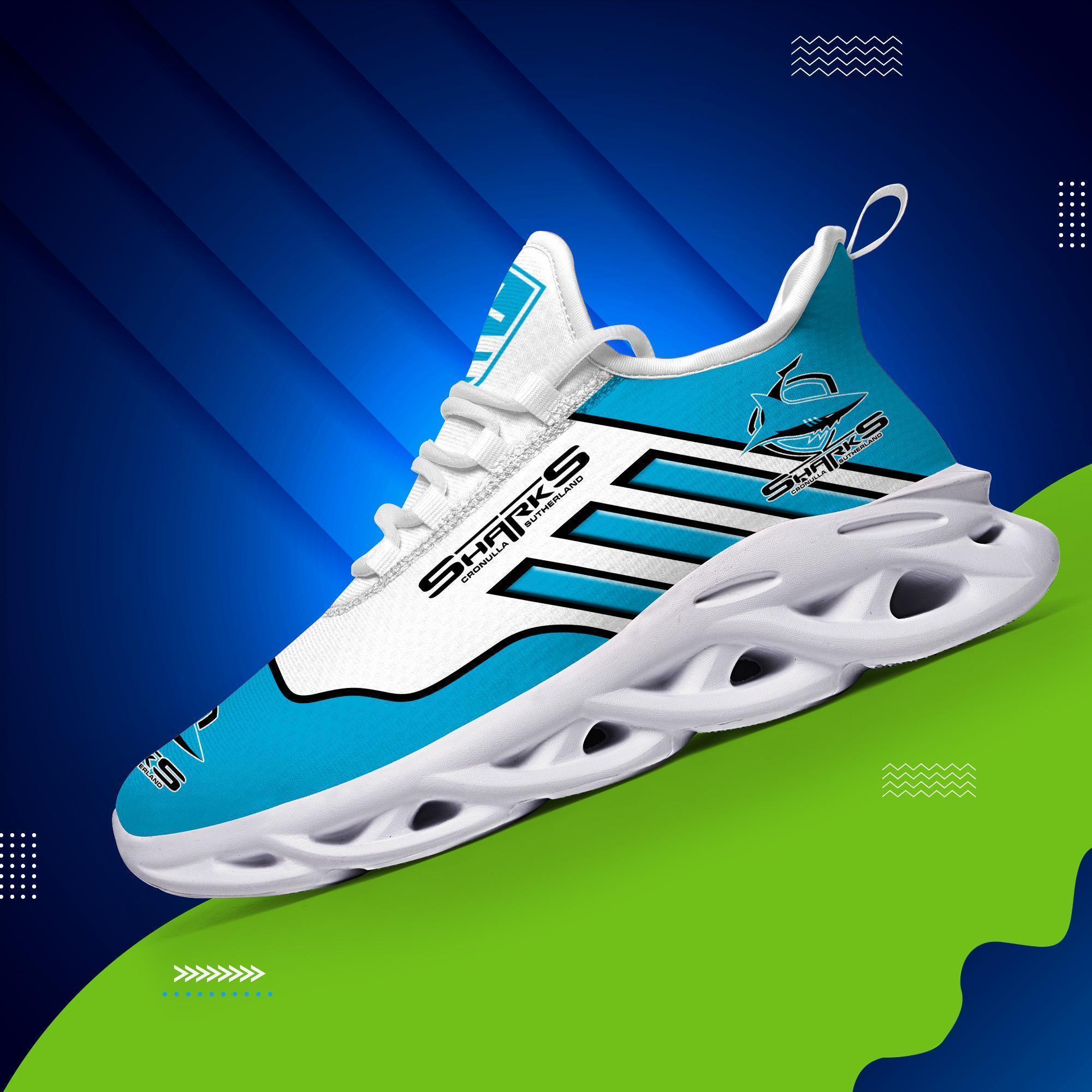 Personalized Cronulla Sharks Max Soul Shoes Sneakers for Men And Women – NHL Hockey Fan Shoes, Team Sneakers - Image 6