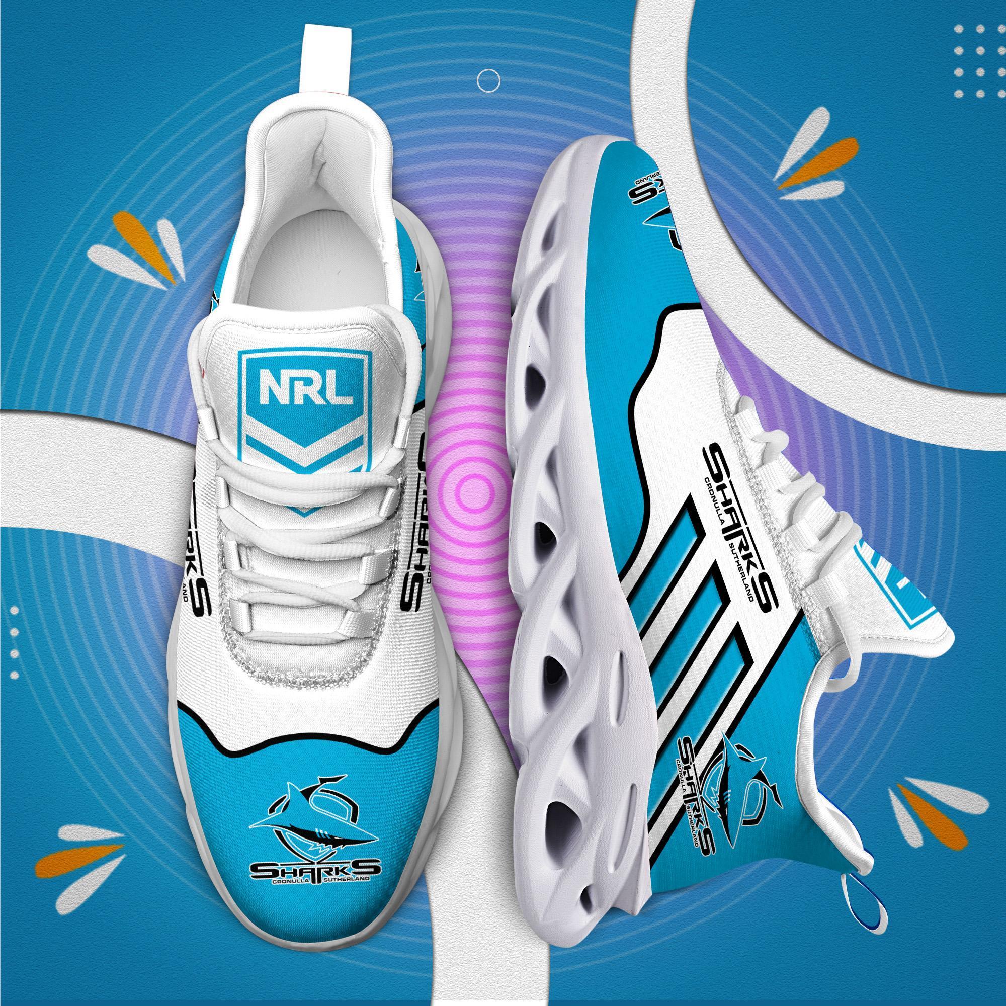 Personalized Cronulla Sharks Max Soul Shoes Sneakers for Men And Women – NHL Hockey Fan Shoes, Team Sneakers - Image 8