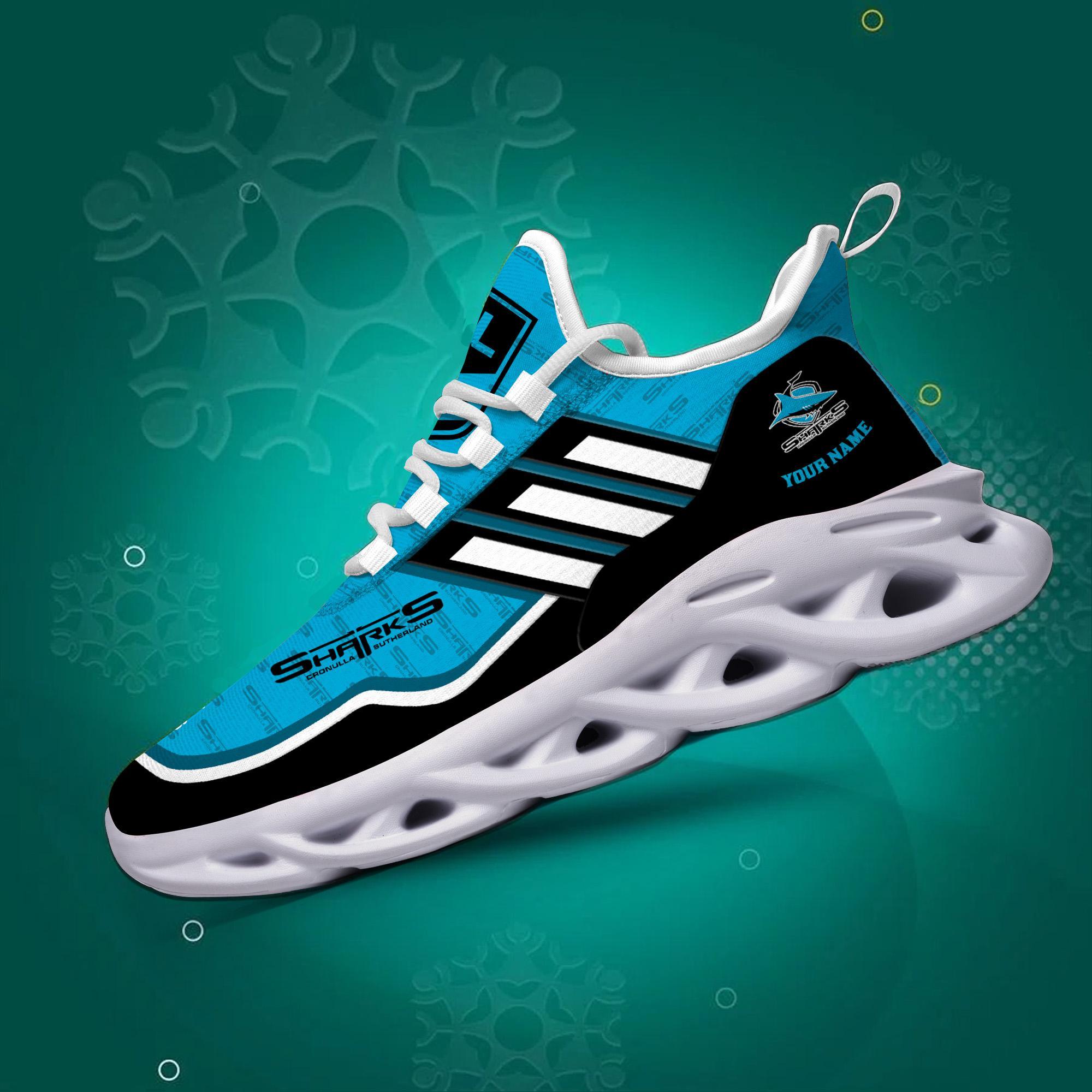 Personalized Cronulla Sharks Max Soul Shoes Sneakers for Men And Women – NHL Hockey Fan Shoes, Team Sneakers - Image 4