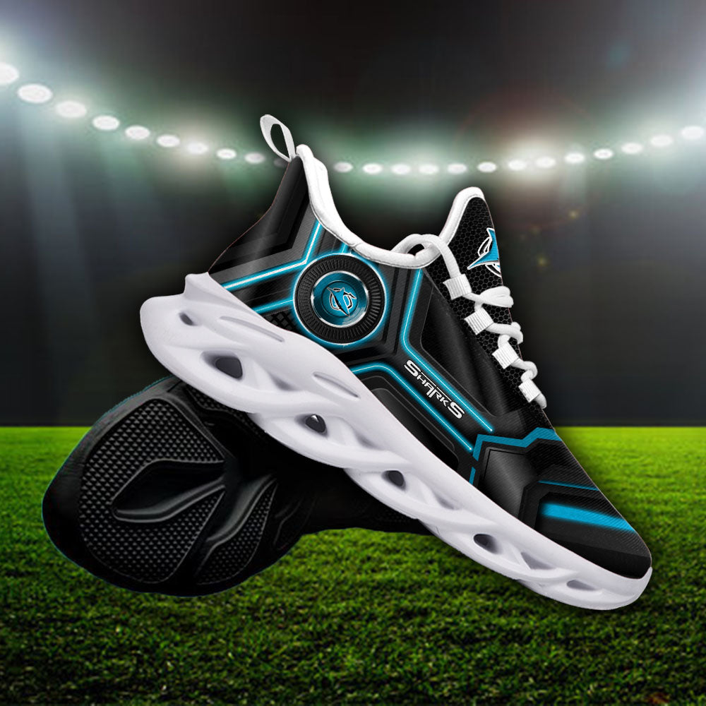 Personalized Cronulla-Sutherland Sharks NRL Max Soul Shoes Sneakers for Men And Women – NHL Hockey Fan Shoes, Team Sneakers - Image 3