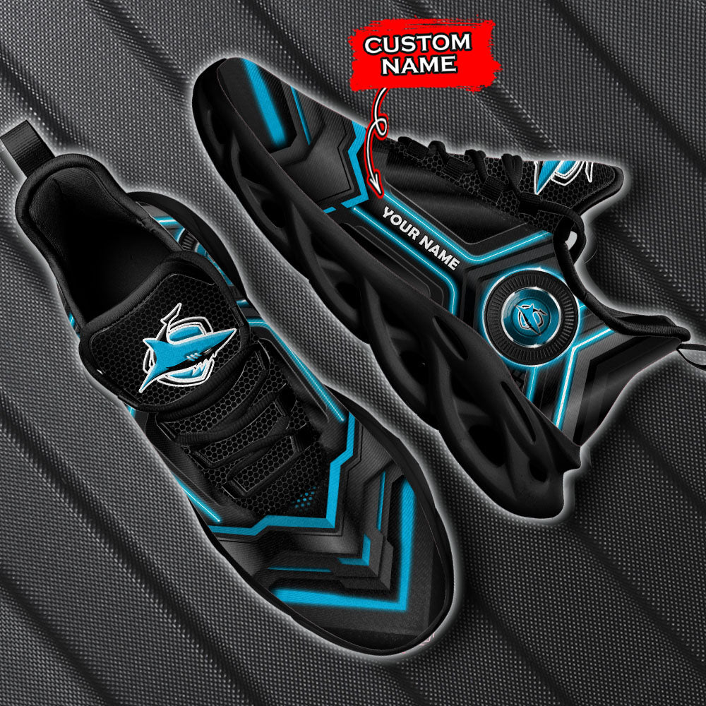Personalized Cronulla-Sutherland Sharks NRL Max Soul Shoes Sneakers for Men And Women – NHL Hockey Fan Shoes, Team Sneakers - Image 5