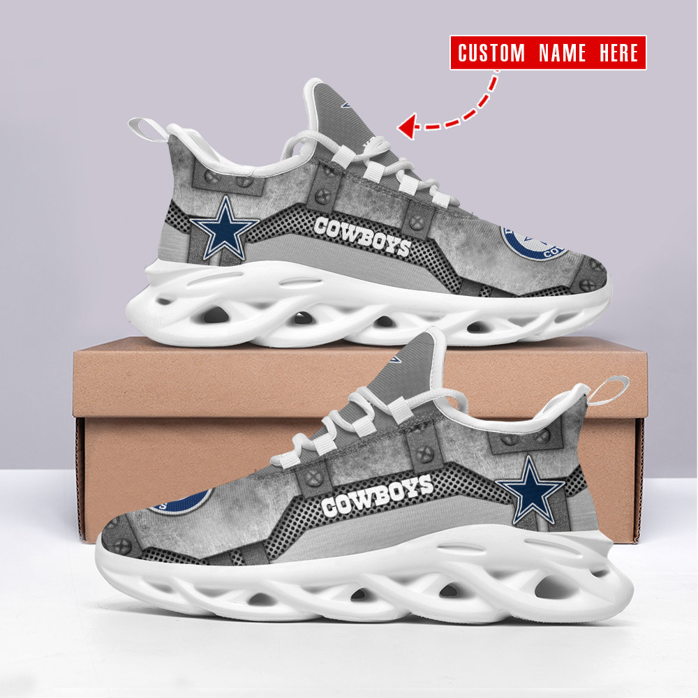 Personalized Dallas Cowboys Max Soul Shoes Sneakers for Men And Women – NFL Football Fan Shoes, Team Sneakers