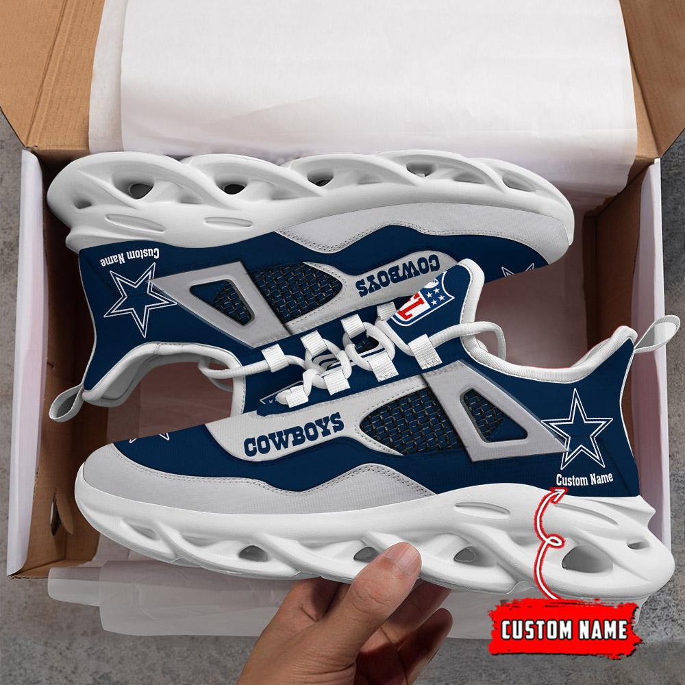 Personalized Dallas Cowboys Max Soul Shoes Sneakers for Men And Women – NFL Football Fan Shoes, Team Sneakers