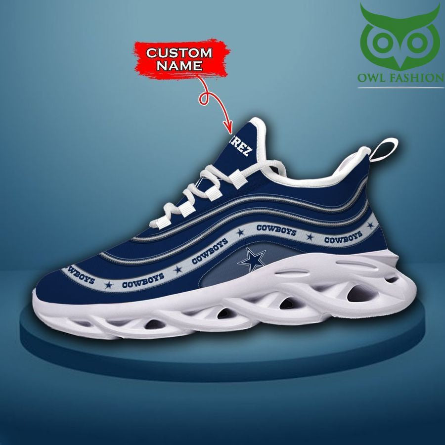 Personalized Dallas Cowboys Max Soul Shoes Sneakers for Men And Women – NFL Football Fan Shoes, Team Sneakers