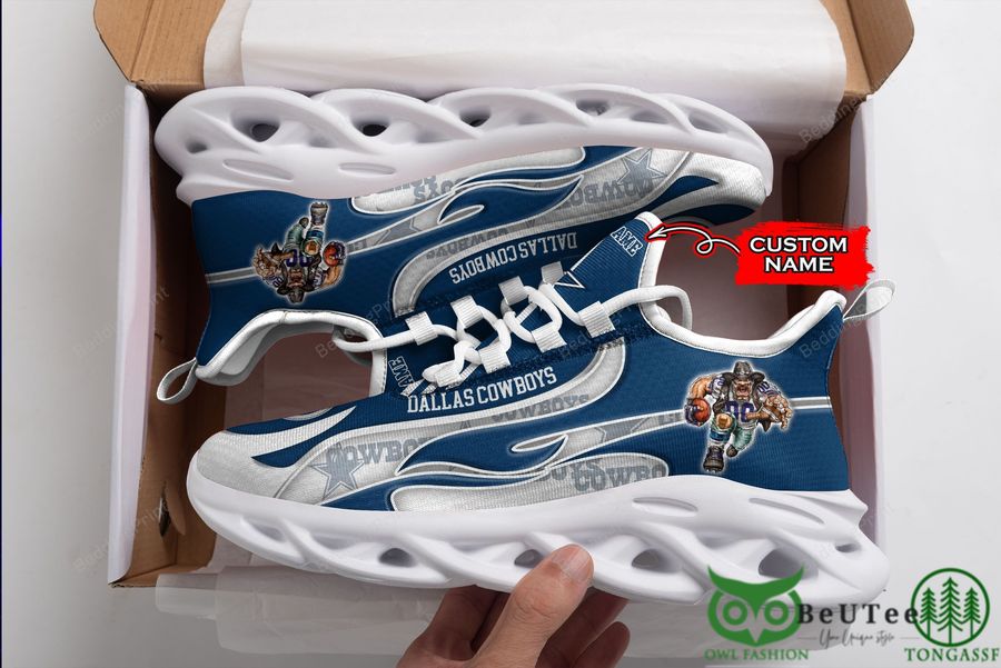 Personalized Dallas Cowboys Max Soul Shoes Sneakers for Men And Women – NFL Football Fan Shoes, Team Sneakers