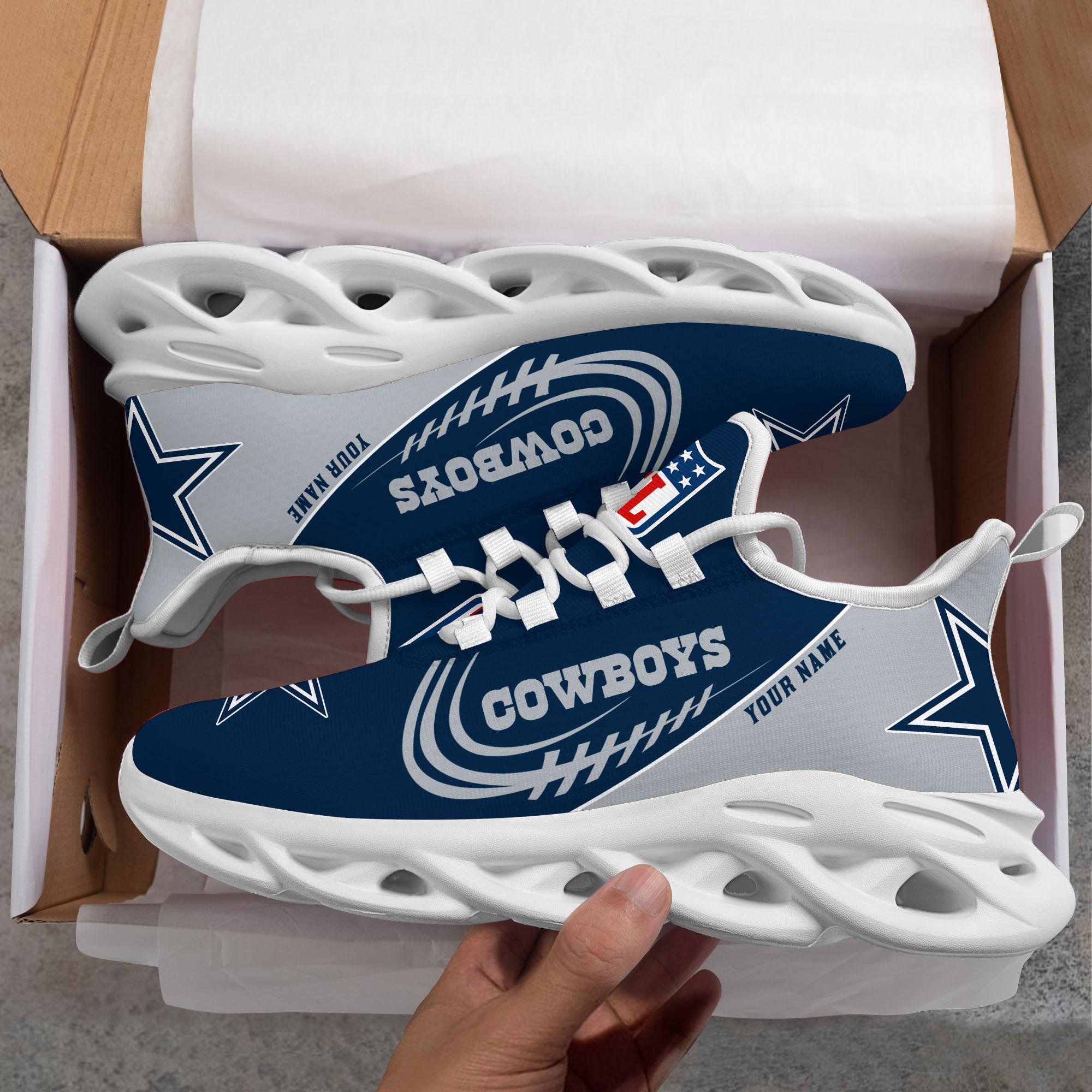 Personalized Dallas Cowboys Max Soul Shoes Sneakers for Men And Women – NFL Football Fan Shoes, Team Sneakers - Image 7