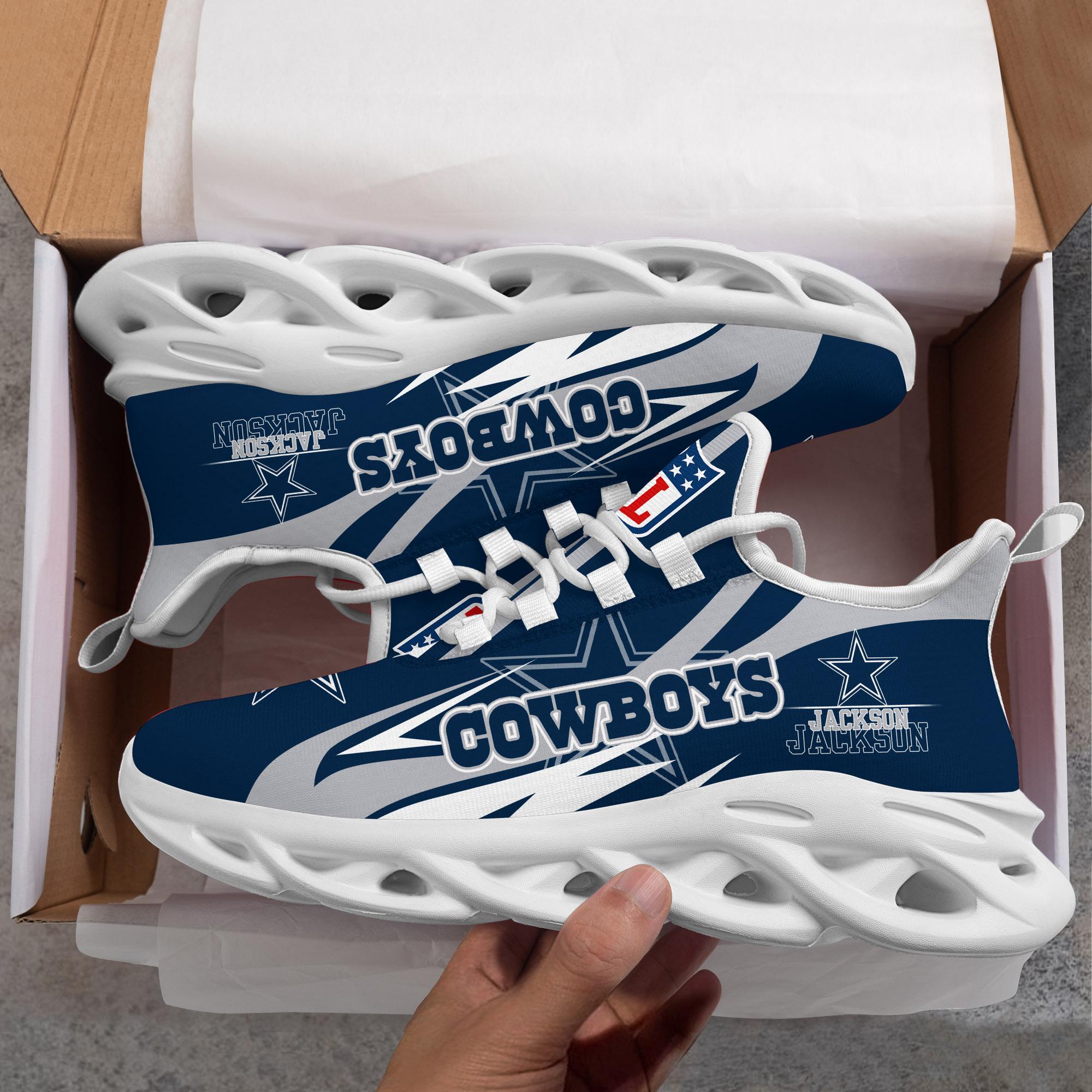 Personalized Dallas Cowboys Max Soul Shoes Sneakers for Men And Women – NFL Football Fan Shoes, Team Sneakers - Image 7