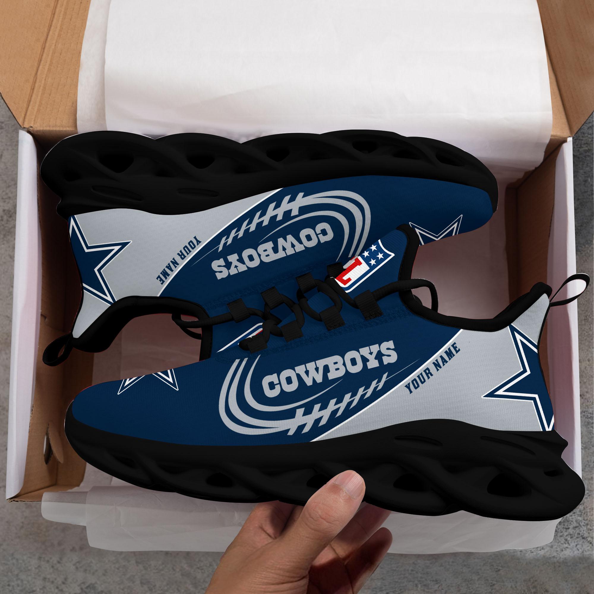 Personalized Dallas Cowboys Max Soul Shoes Sneakers for Men And Women – NFL Football Fan Shoes, Team Sneakers - Image 6