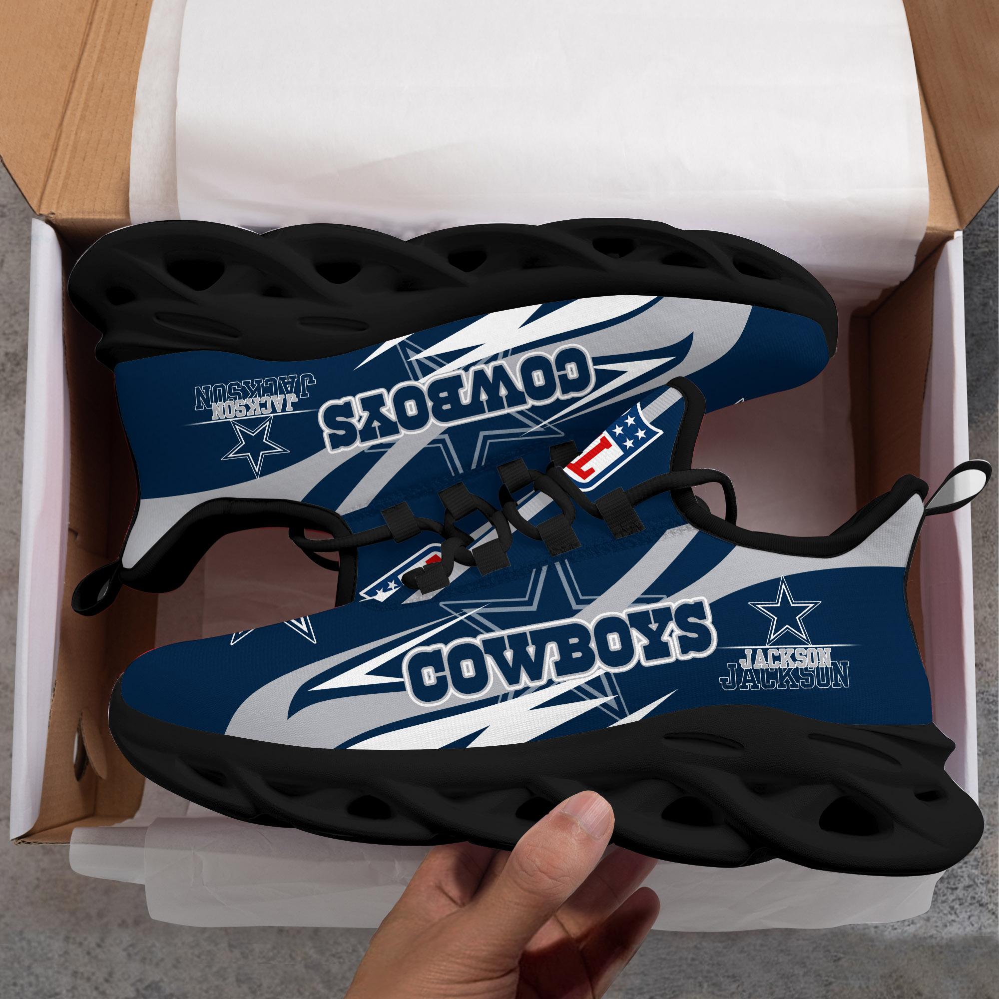 Personalized Dallas Cowboys Max Soul Shoes Sneakers for Men And Women – NFL Football Fan Shoes, Team Sneakers - Image 6