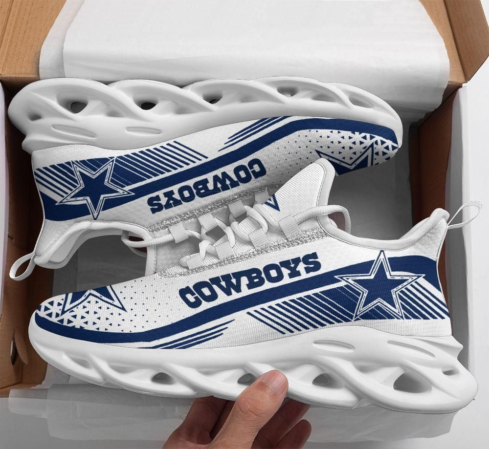 Personalized Dallas Cowboys Max Soul Shoes Sneakers for Men And Women – NFL Football Fan Shoes, Team Sneakers