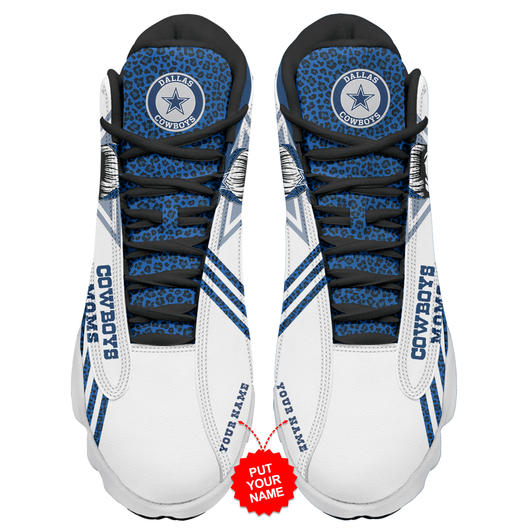 Personalized Dallas Cowboys NFL JD13 Sneakers Shoes for Men & Women | Custom Fan Gift - Image 3