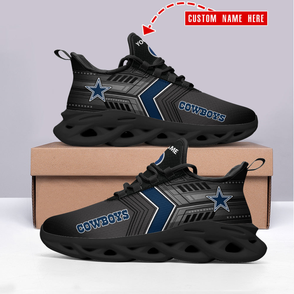 Personalized Dallas Cowboys NFL Max Soul Shoes Sneakers for Men And Women – NFL Football Fan Shoes, Team Sneakers