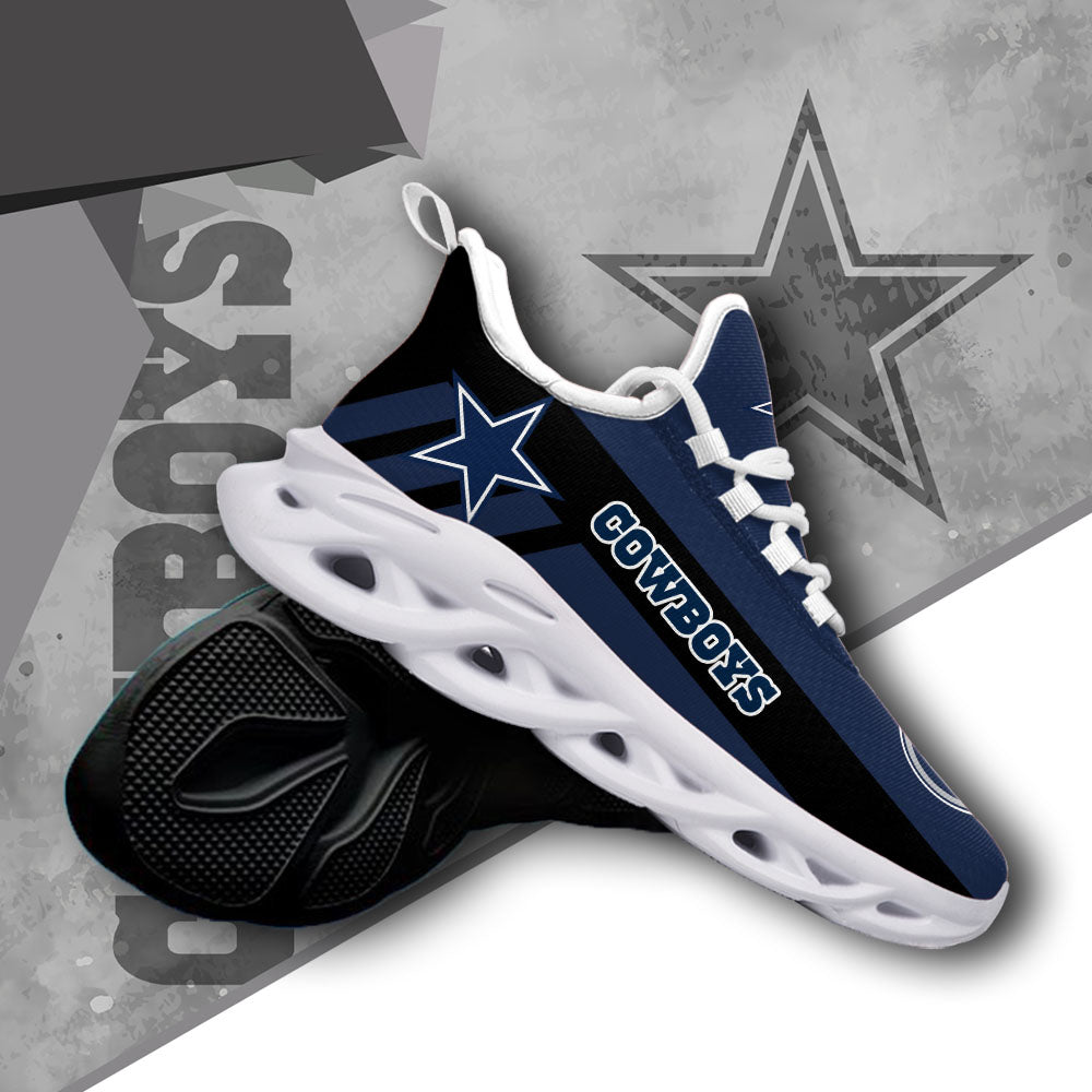 Personalized Dallas Cowboys NFL Max Soul Shoes Sneakers for Men And Women – NFL Football Fan Shoes, Team Sneakers - Image 3