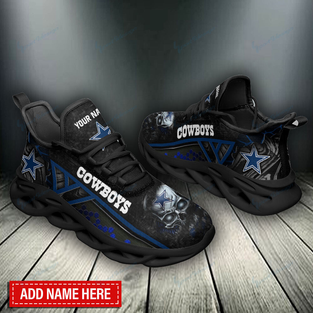 Personalized Dallas Cowboys NFL Max Soul Shoes Sneakers for Men And Women – NFL Football Fan Shoes, Team Sneakers - Image 4