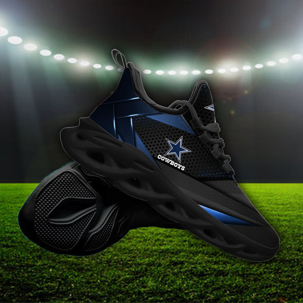 Personalized Dallas Cowboys NFL Max Soul Shoes Sneakers for Men And Women – NFL Football Fan Shoes, Team Sneakers - Image 4