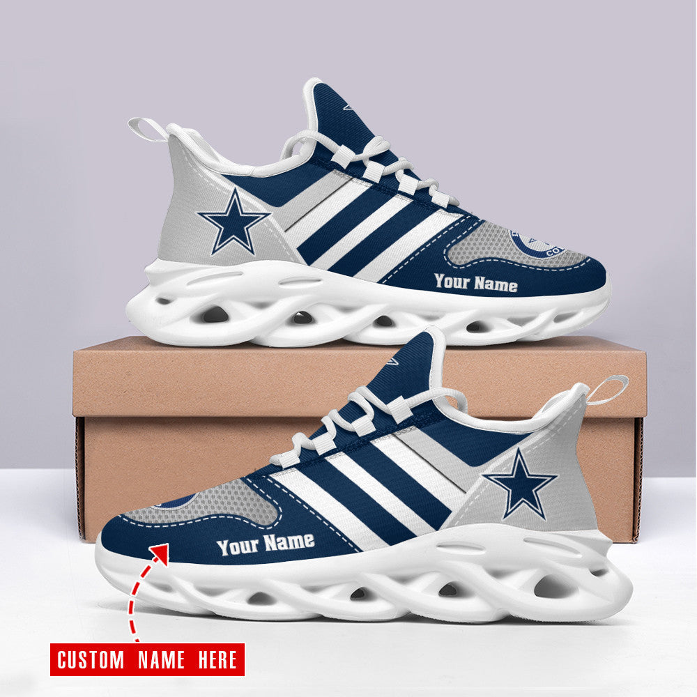 Personalized Dallas Cowboys NFL Max Soul Shoes Sneakers for Men And Women – NFL Football Fan Shoes, Team Sneakers