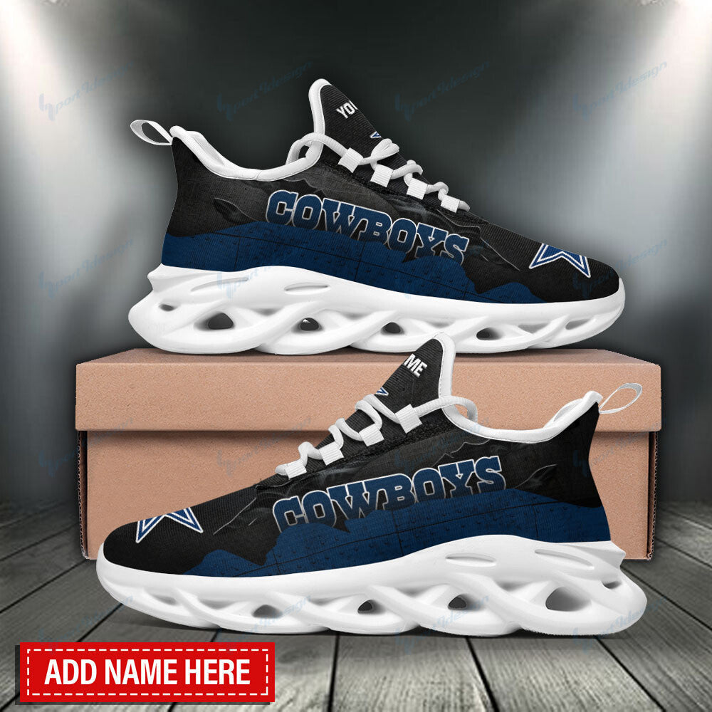 Personalized Dallas Cowboys NFL Max Soul Shoes Sneakers for Men And Women – NFL Football Fan Shoes, Team Sneakers