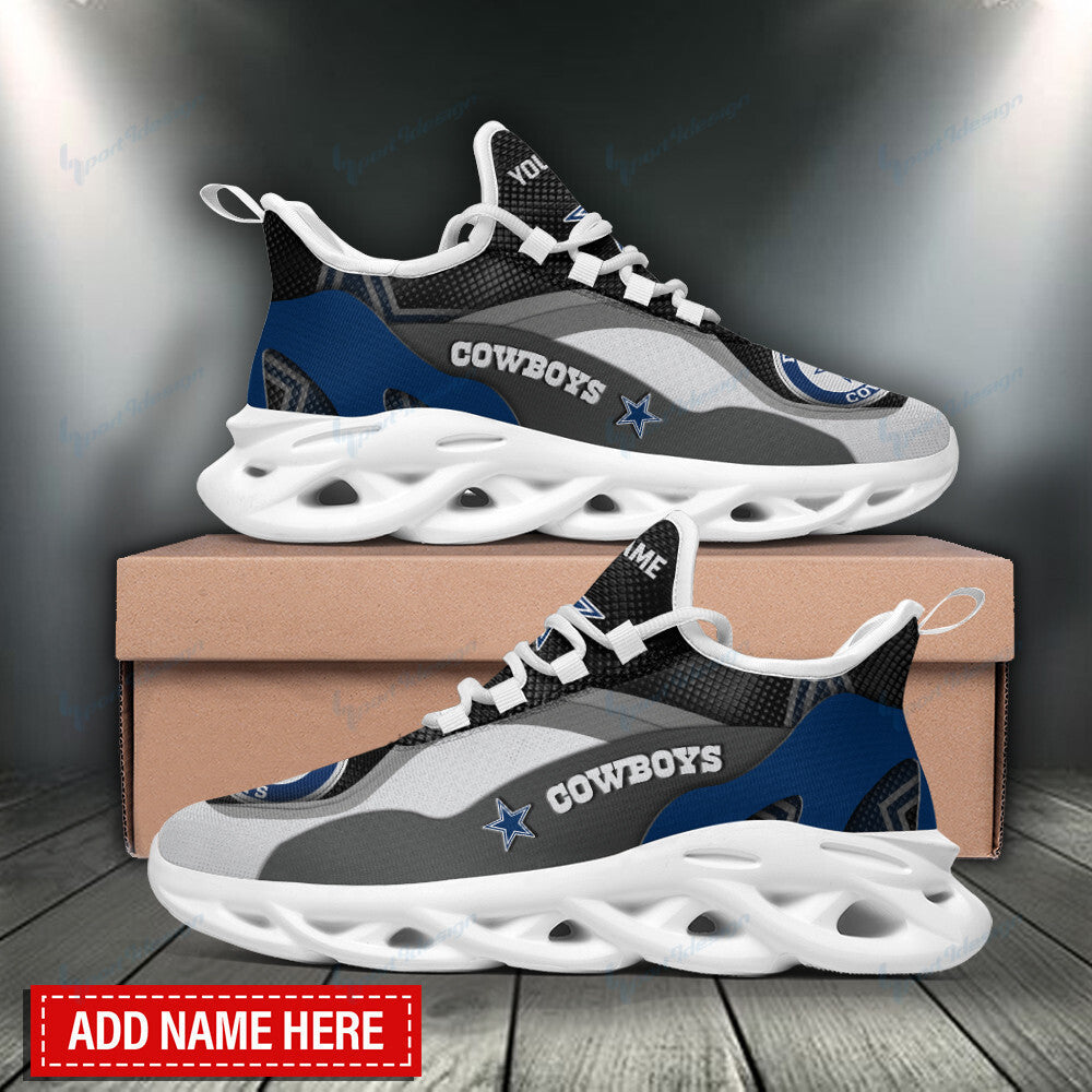 Personalized Dallas Cowboys NFL Max Soul Shoes Sneakers for Men And Women – NFL Football Fan Shoes, Team Sneakers