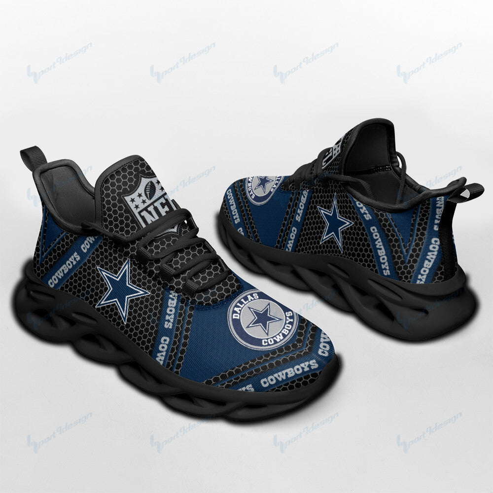 Personalized Dallas Cowboys NFL Max Soul Shoes Sneakers for Men And Women – NFL Football Fan Shoes, Team Sneakers - Image 4