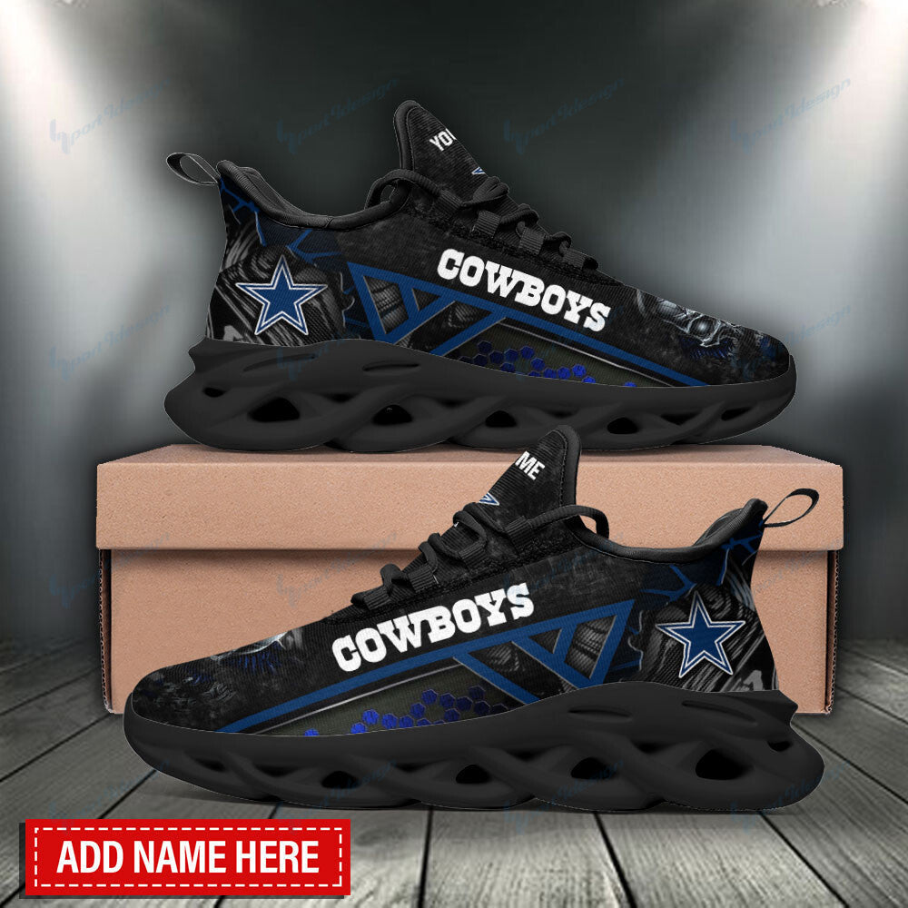 Personalized Dallas Cowboys NFL Max Soul Shoes Sneakers for Men And Women – NFL Football Fan Shoes, Team Sneakers - Image 3
