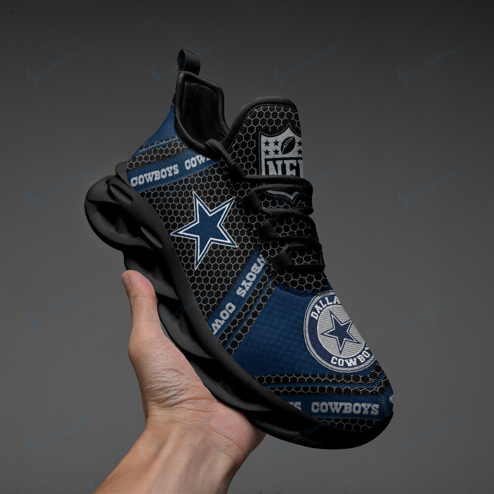 Personalized Dallas Cowboys NFL Max Soul Shoes Sneakers for Men And Women – NFL Football Fan Shoes, Team Sneakers - Image 5