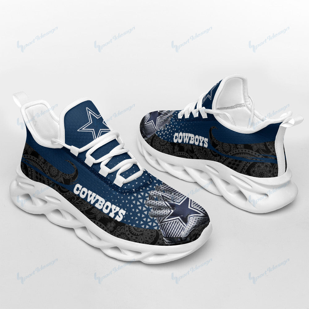 Personalized Dallas Cowboys NFL Max Soul Shoes Sneakers for Men And Women – NFL Football Fan Shoes, Team Sneakers - Image 3