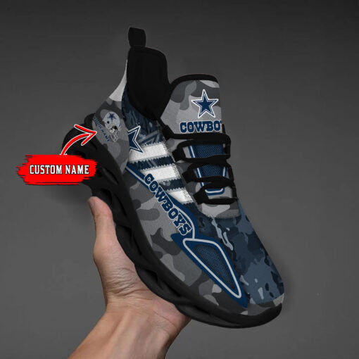 Personalized Dallas Cowboys NFL Max Soul Shoes Sneakers for Men And Women – NFL Football Fan Shoes, Team Sneakers - Image 5