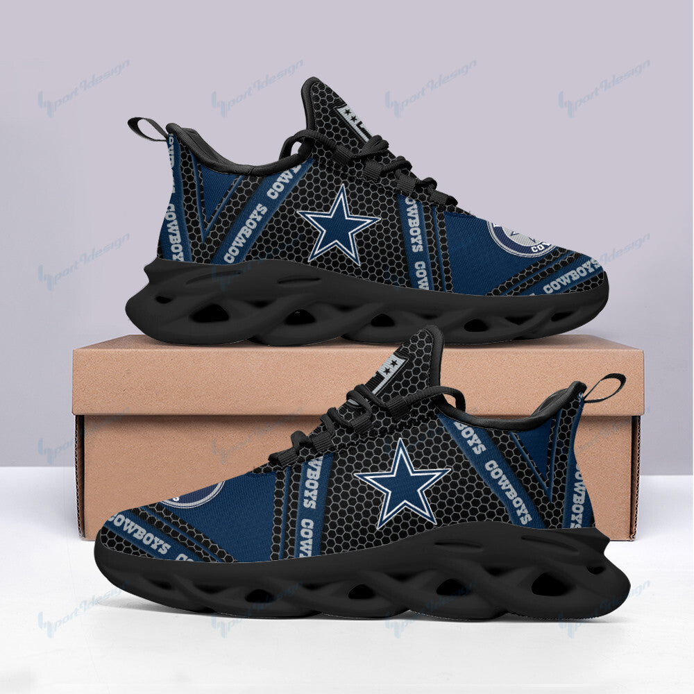 Personalized Dallas Cowboys NFL Max Soul Shoes Sneakers for Men And Women – NFL Football Fan Shoes, Team Sneakers - Image 3