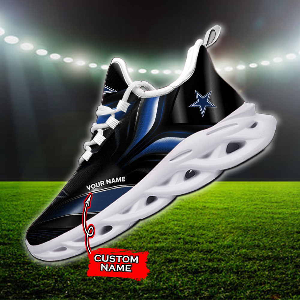 Personalized Dallas Cowboys NFL Max Soul Shoes Sneakers for Men And Women – NFL Football Fan Shoes, Team Sneakers