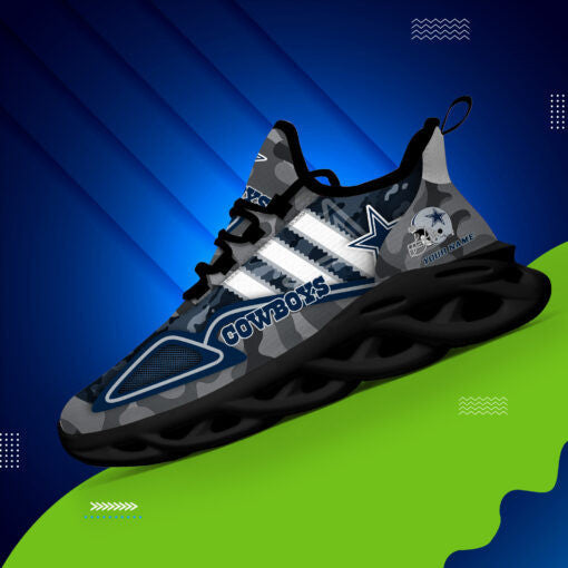 Personalized Dallas Cowboys NFL Max Soul Shoes Sneakers for Men And Women – NFL Football Fan Shoes, Team Sneakers - Image 8