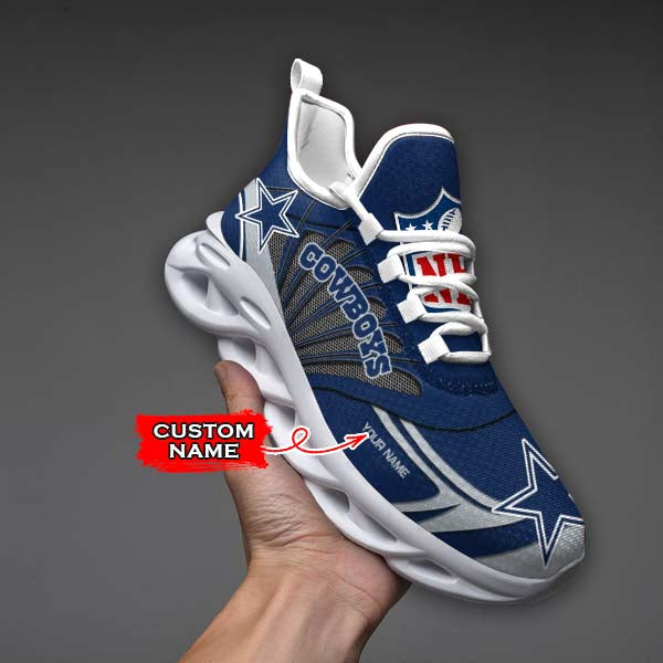 Personalized Dallas Cowboys NFL Max Soul Shoes Sneakers for Men And Women – NFL Football Fan Shoes, Team Sneakers - Image 6
