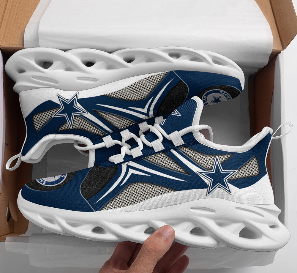 Personalized Dallas Cowboys NFL Max Soul Shoes Sneakers for Men And Women – NFL Football Fan Shoes, Team Sneakers