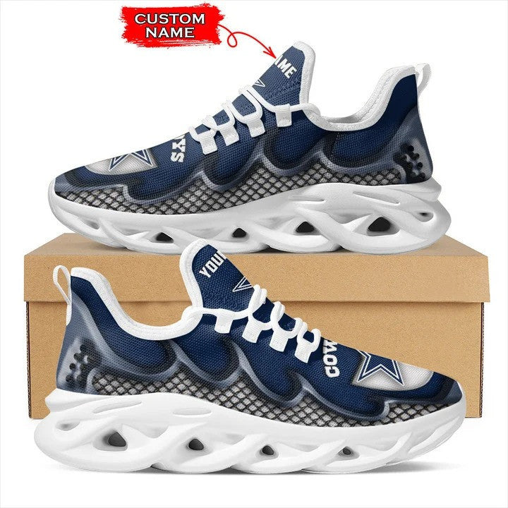 Personalized Dallas Cowboys NFL Max Soul Shoes Sneakers for Men And Women – NFL Football Fan Shoes, Team Sneakers