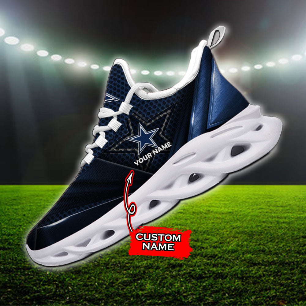 Personalized Dallas Cowboys NFL Max Soul Shoes Sneakers for Men And Women – NFL Football Fan Shoes, Team Sneakers