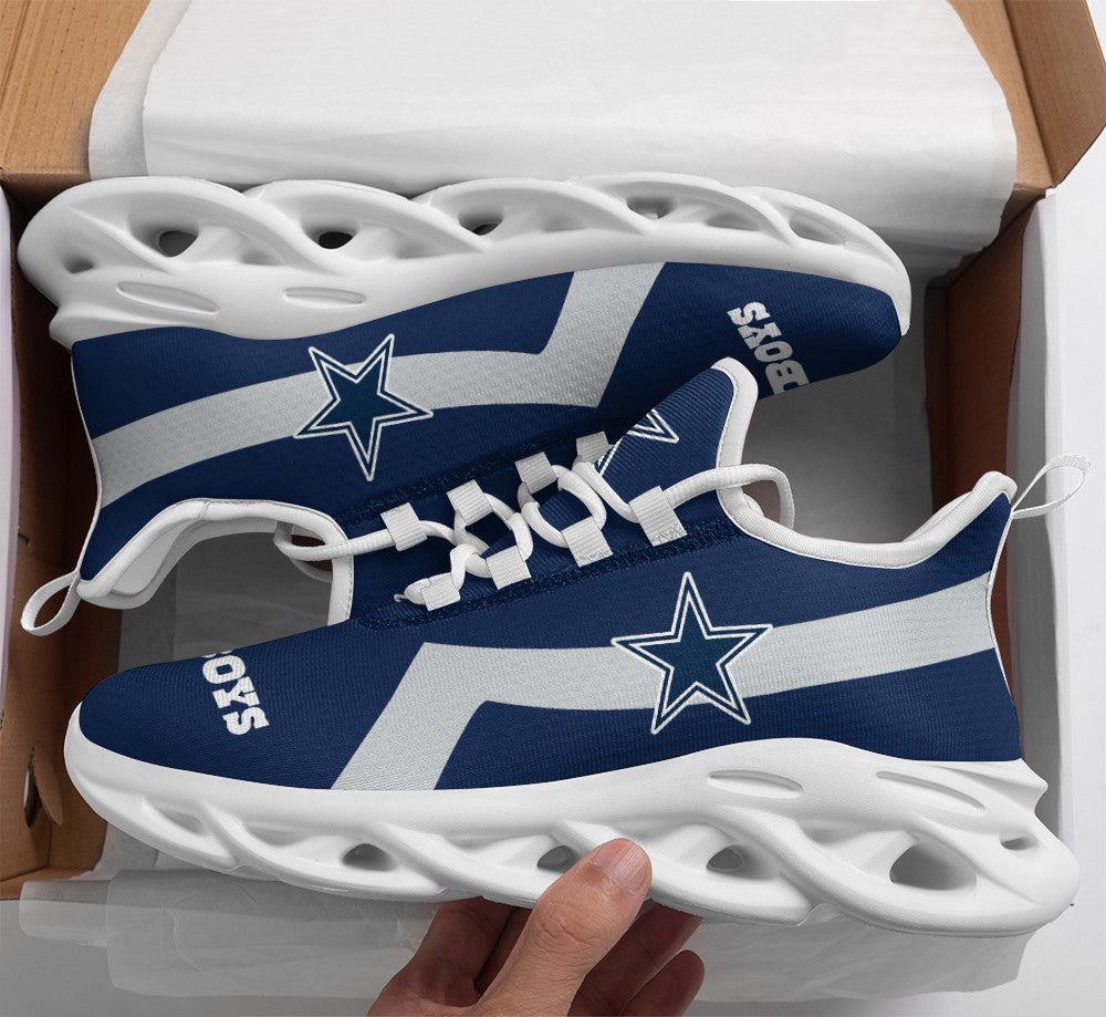 Personalized Dallas Cowboys NFL Max Soul Shoes Sneakers for Men And Women – NFL Football Fan Shoes, Team Sneakers